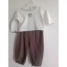 Conjunto 2 Piezas Calvin Klein Talle 3 A 6 Meses