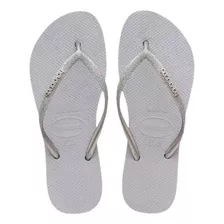 Chinelo Havaianas Slim Flatform Shine Solado Alto - Original