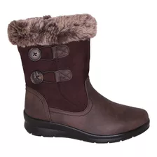 Bota Mujer New Walk Cka01-40 Café