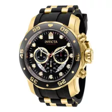 Reloj Invicta 37228 Oro, Negro Hombres