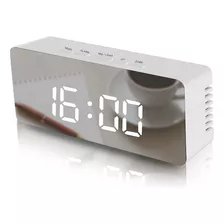 Reloj Despertador Tipo Espejo