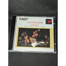 Cd L'archibudelli Highlights Vivarte Importado Supercultura