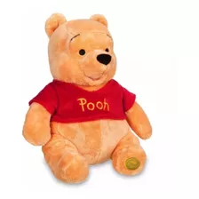 Ursinho Pooh Pelúcia Urso Winnie Original Disney 40cm 