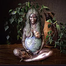 Estátua Da Deusa Mãe Terra Gaia