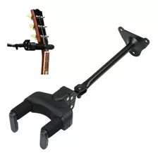 Suporte P/ Guitarra Baixo Violão Haste 15cm Hercules Gsp40wb Cor Preto