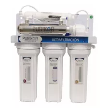 Sistema Ultrafiltración De 6etapas Con Uv Esterilizador 110v