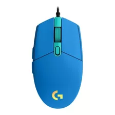 Mouse Gamer G203 Lightsync Rgb 8.000 Dpi Ciano Logitech G