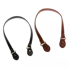 2pcs Qualidade Pu Couro Tote Bag Strap 54cm Alça Banda