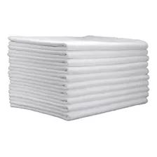 15 Panos De Prato Estilotex Big Extra 100% Algodão 72 X 45cm Cor Branco