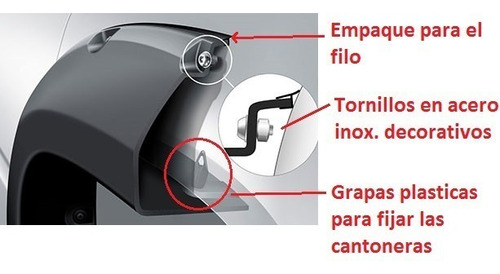 Kit Cantoneras Toyota Tacoma 4x4 95-04 Tornillos Bushwacker Foto 8