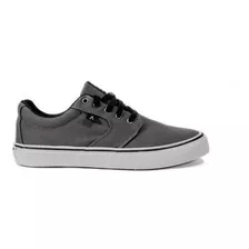 Zapatillas Skate De Mujer Vart Lona Park Gris-cu