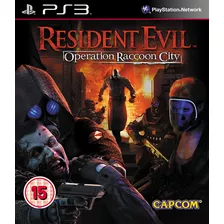 Jogo Ps3 Resident Evil Operation Raccon City - Físico Usado