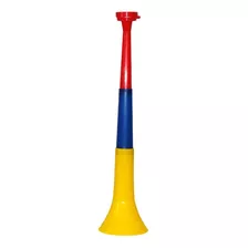 Vuvuzela Trompeta Corneta Plegable 56cm Futbol Tricolor