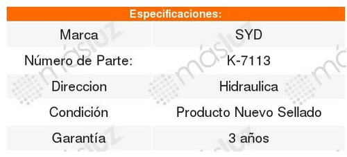 Goma Caja Direccion Plymouth Acclaim 89-95 Foto 2