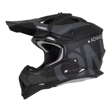 Casco Oneal Series 2 Slick Negro Motocross Enduro Mtb 2019 Color Negro Tamaño Del Casco Xl