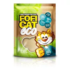 Foficat Eco | Arena Sanitaria Para Gatos X 2.27 Kg X 2.27kg De Peso Neto