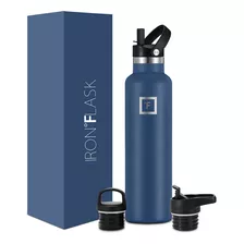 Iron Flask - Botella De Agua Deportiva De 24 Onzas Lquidas,