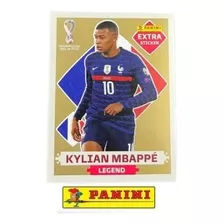 Figurinha Copa Do Mundo Qatar 2022 Mbappé Dourado Ouro Gold