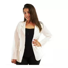 Blazer Feminino Acinturado Em Neoprene Borda Barroca 54220