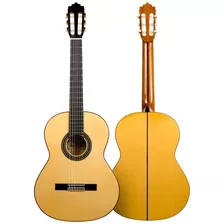 Guitarra Flamenca Española ,maciza Paco Castillo 214 + Case