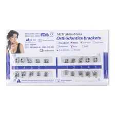 Brackets Metalicos Ortodoncia Mbt X1