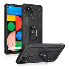 Estuche Antichoque Armor Ring Para Google Pixel 4a 5g