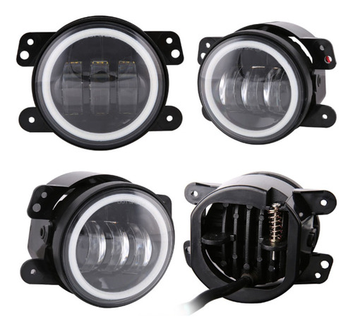 Luz Antiniebla Led Redonda De 4  Para Dodge Journey Magnum Foto 7