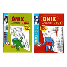 Revista Físico Coquetel Caça Palavras Coquetel Ônix Caça Palavras Ediouro De Brasil Kit X 2 Unidades