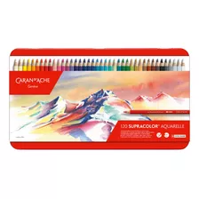 Lapices Caran Dache Supracolor Aquarelle X120 Acuarelables