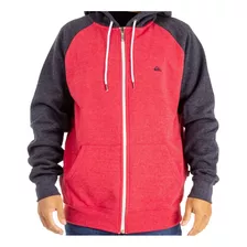 Campera Canguro Quiksilver Everyday Bordo (c/3 Fijas)