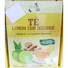 Te Ginger Limon Gengibre Caja 20 Bolsitas Envio Gratis