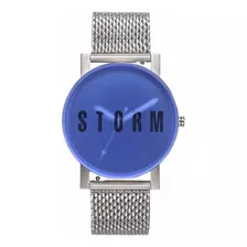 Reloj Hombre Storm 47456-b Cuarzo 38mm Pulso Azul