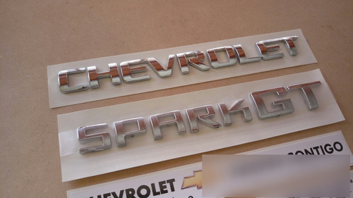 Chevrolet Spark Gt Emblemas Y Calcomanias Foto 2