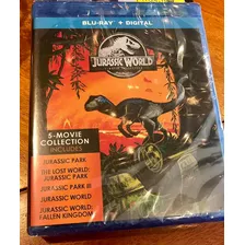 Colección Jurassic World, 5 Blurays Originales