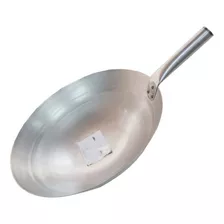 Frigideira Wok Tacho De Ferro Com Cabo 37cm - Gn