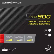 Revestimento Para Raquete De Ping Pong Ttrb 900 Picos Soft