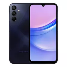 Celular Samsung A15 Lte 6,5 Amoled 6gb 128gb Blue Black