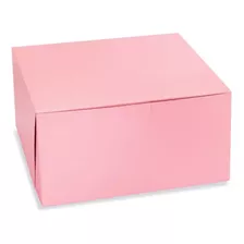 Caja De Regalo Rosada - 28,5 X 28,5 X 11 Cm