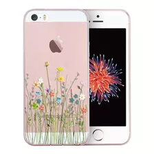 Funda Para iPhone SE 2016 / iPhone 5s / iPhone 5 - Flores