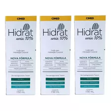 Kit 03 Hidratante Emoliante Hidrat Ureia 10% 150 Ml- Cimed