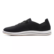 Clarks Tenis Breeze Ave Para Mujer, Negro -