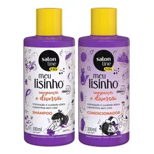 Shampoo + Condicionador Salon Line Kids Meu Lisinho