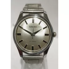 Fino Reloj Suizo Tugaris '60s Antíguo Vintage No Bulova 