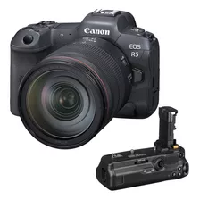 Kit Câmera Canon Eos R5 8k 45mp + 24-105mm F/4l + Grip Bgr1