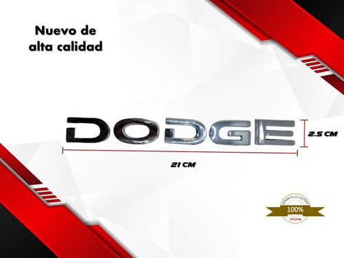 Emblema Compatible Con Dodge Foto 5