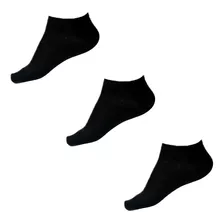 Kit 12 Pares Meias Masculina Soquete Cano Curto Preto 38/46