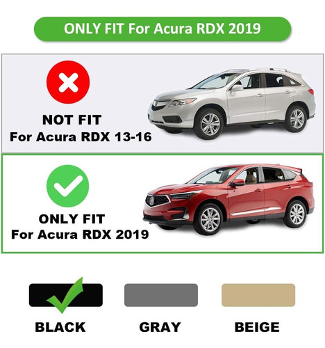 Cubierta De Carga Para Acura Rdx 2019 2020 2021 Estilo De F Foto 3