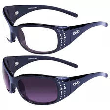 Gafas De Sol De Montar Acolchadas Para Mujer Global Vision M