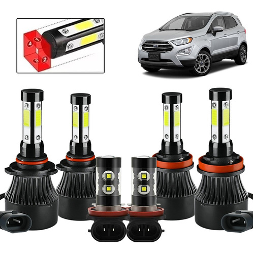 Kit De Faros Led Auto 16000lm 120w Para Para Ford Csp Chips Ford Five Hundred