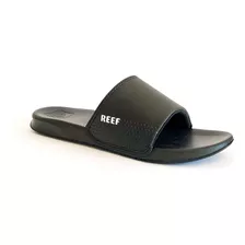 Chinelas Reef Leather Slide Hombre